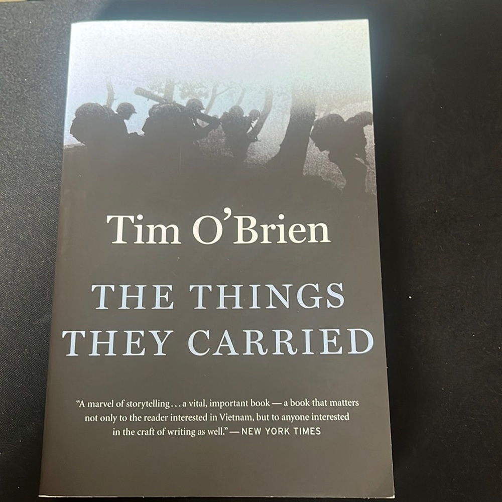 Book. Tim O’Brien. The thing they carried